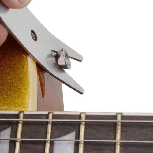 Guitar Bass Steel Multi-tool Spanner Wrench Knob Tuner For Tightening Pots Switches For Bass Guitar Parts Accessories