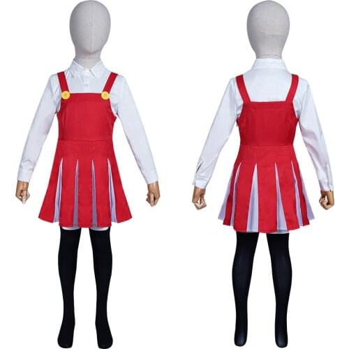 My Boku no Hero Academia Eri Cosplay Costume Kids Gils Shirt Skirt Outfits Halloween Carnival Suit