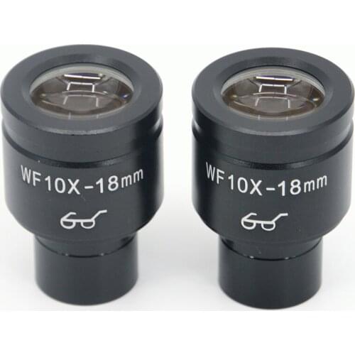 FYSCOPE WF10X-18mm High Point Wide field Microscope Eyepiece / High quality WF10x Eyepiece for Biological microscopes
