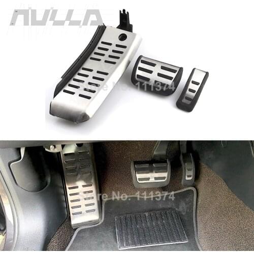 LHD Sport pedal kit for Audi A6 (4F) C6 S6 2008-2012 Stainless Steel Footrest Accelerator Gas Brake Dead AT Car Accessories