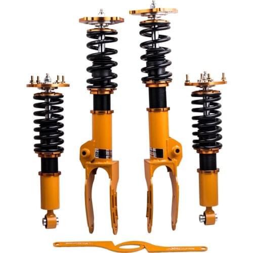 Complete Coilovers for Porsche Cayenne 2002-2010 24 ways Adjustable Damper Shocks