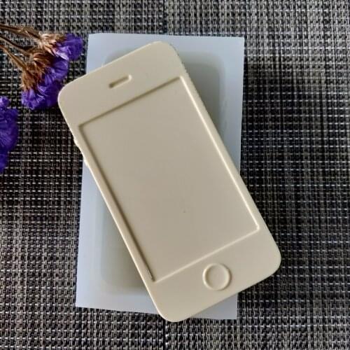 QT0164 PRZY Mobile Phone Model Soap Mould Silicone Mold Handmade Soap Making Molds Candle Silicone Mold Resin Clay Moulds