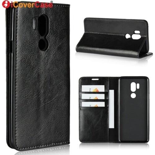Luxury Leather Wallet For LG G7 ThinQ Case Coque Silicon Soft Shell For LG G7+ G7 G710EM Flip Case Cover Mobile Phone Accessory