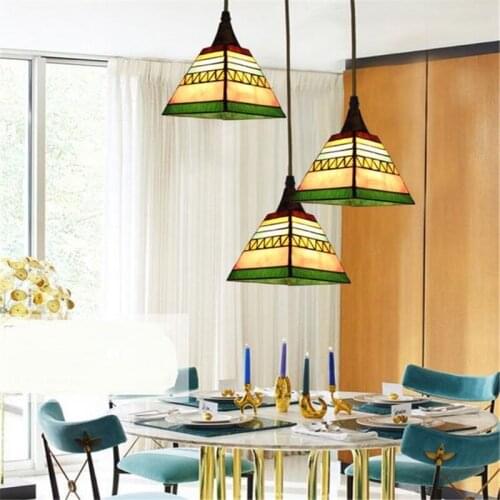 Simple creative European pendant lamp aisle lights balcony restaurant light bar pendant lights Mediterranean lamp DF82 ZL176