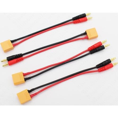 10 pcs/lot 15cm XT60/ XT90 Connector to 4.0 Banana Plug Charge Cable for RC Model Lipo Battery ZD0180