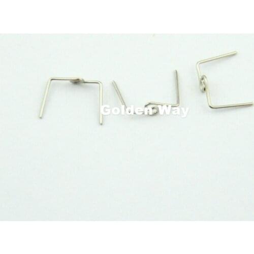 10000pcs/Lot 33mm Twist Buckle Tie Clips Bead Curtain Accessories Chandelier lighting Lamp Connectors Metal Bow tie Buckles