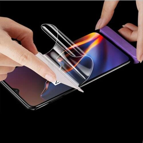 2PCS 9D Front Back Soft TPU Hydrogel Film For Oneplus 7T 7 Pro 6T 6 5 5T 3 3T HD Full Cover Screen Protector Nano Film Not Glass
