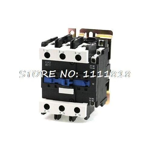 220V Rated Coil Voltage 3 Phase 1NO+1NC CJX2-9511 Alernating Current Contactor