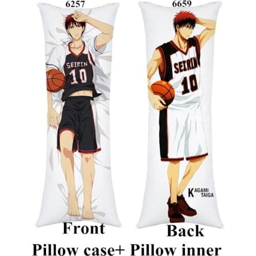 Anime Kurokos Basketball home long pillows boy man Kagami body Pillows including inner