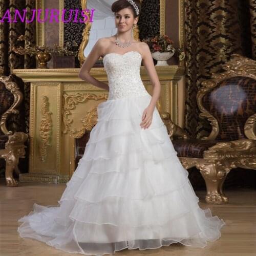 Long Wedding Dresses ANJURUISI China