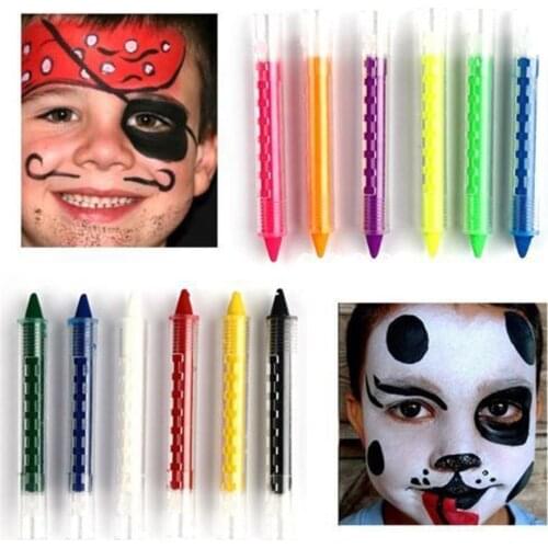 Brand New 6 Colors Fashion Face Paint For Kids Professional Non-toxic Body Painting Makeup Party Painting Body Paint