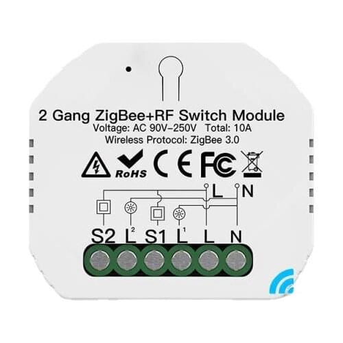 2 way on-off device 3.0 protocol smart on-off device supports voice control Smart switch