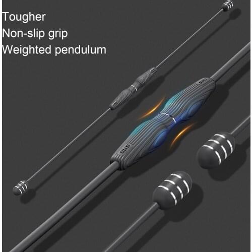 Fitness Elastic Stick Multifunctional Training Stick 12.8 Hz Fat Burning Tremor Belt Indoor Sports Equipment Training Rod