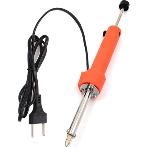 Electric Vacuum Solder Sucker Desoldering Suction Pump Soldering Iron De-Solder Welding Removal Tools EU Plug 220V 40W