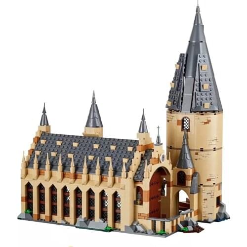 Magic Movie Building Blocks Great Hall Compatible 75954 983Pcs Bricks Gifts Educational Children Toys