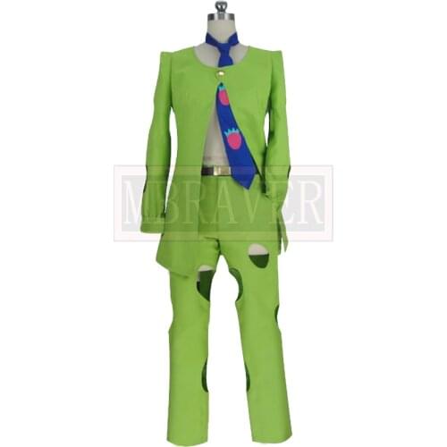 2020 JoJos Bizarre Adventure Pannacotta Fugo Outfit Uniform Cosplay Costume Custom Made Any Size
