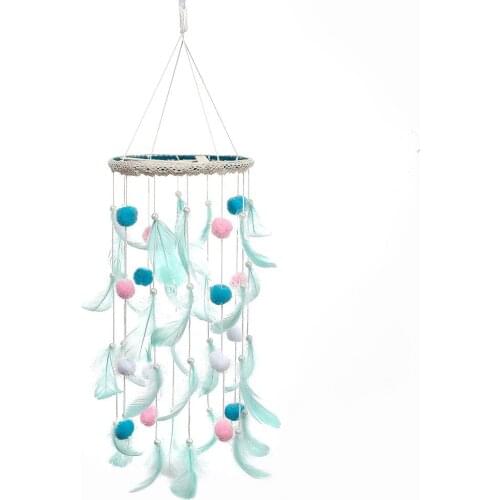 Colorful Feather Dream Catchers for Bedroom Wall Hanging Birthday Gift