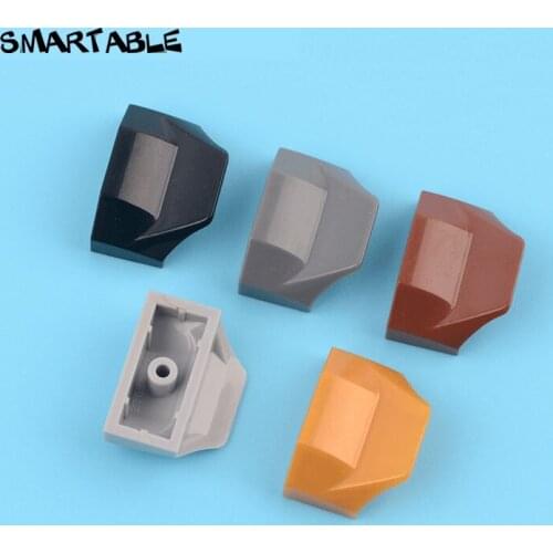 Smartable Brick 1 x 2 x 0.6 with Fin Building Blocks MOC Parts Toy For Kids Compatible Major Brands 47458 / 81300 60pcs/Lot