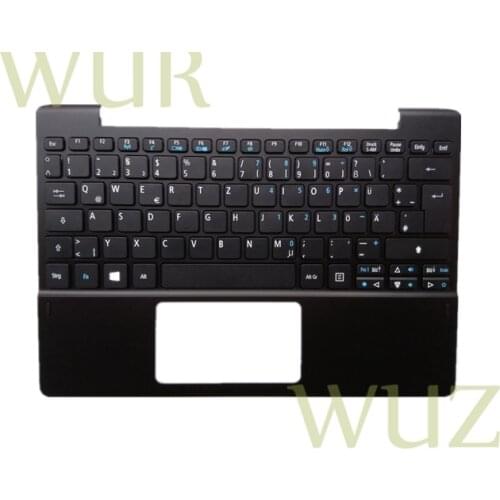 New Laptop Palmrest Top Case Keyboard For Acer Aspire Switch 10 SW3-013 POYCY DOCKING K/B(GE) MODILE WK1509 NKI101303X