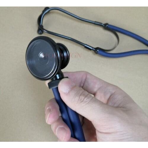 Portable stethoscope storage box blue Stethoscope double-sided stethoscope child stethoscope pediatric double-sided stethoscope
