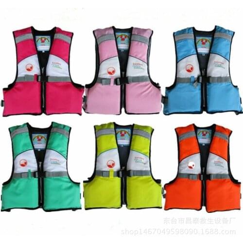 Life jackets Childrens fishing professional thickened childrens life jackets snorkeling vest inflatable sea fishing vest