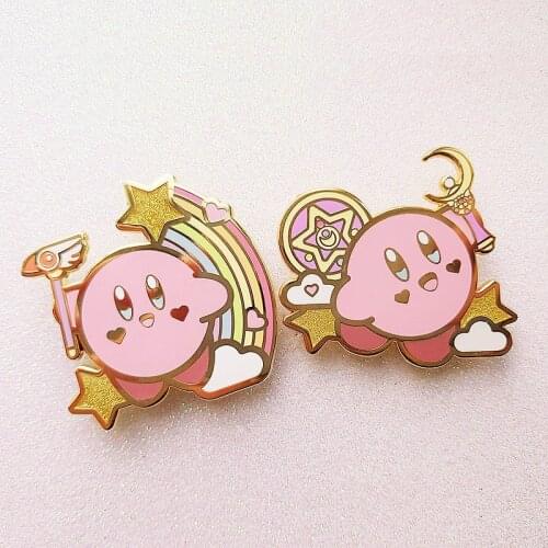 Cartoon Tsukino Usagi Cardcaptor Sakura Enamel Brooch Pin Jeans Jacket Lapel Hard Metal Pins Brooches Badges Jewelry Accessories