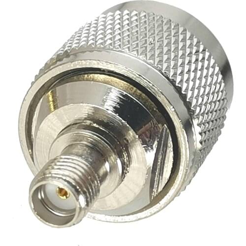 1Pcs SMA Female Jack to N Male Plug RF Adapter Connector Coaxial High Quanlity 50ohm Nickel plated