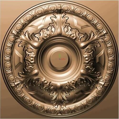 3d model relief for cnc in STL file format rosette_37