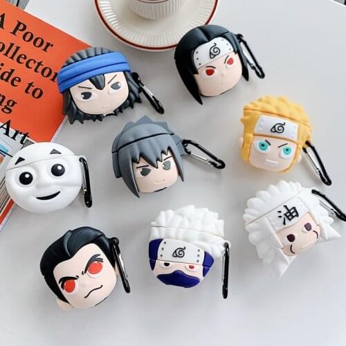 For Airpods 1 2 Case Anime Charging Box Characters Silicone Cartoon Cute Case for Apple Airpods Pro Wireless Earphone Cover