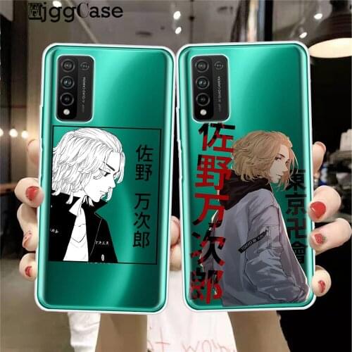 Tokyo Revengers Manjiro Sano Clear Phone Case For Huawei Honor 10 20 30 Lite Pro 10i 30i 8C 8X 9X 10X Lite Cute Anime Soft Cover