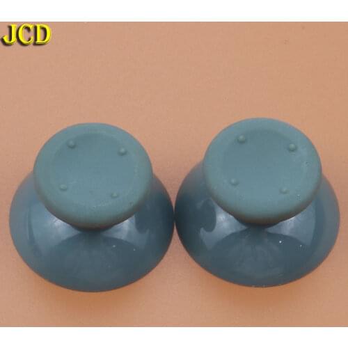 JCD 2pcs Gray 3D Analog Joystick Cover Mushroom Joystick Cap For Microsoft xbox 360 Controller