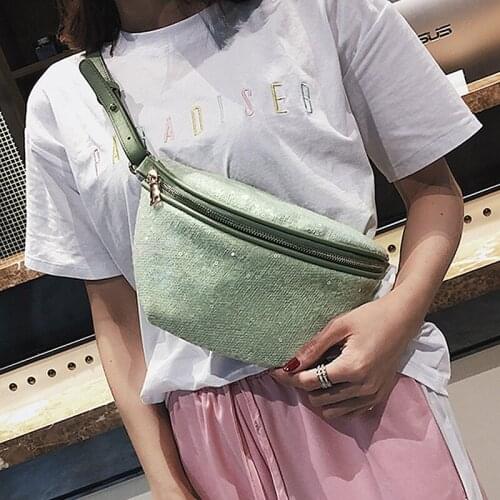 JIN QIAO ER Womens Shiny Bags