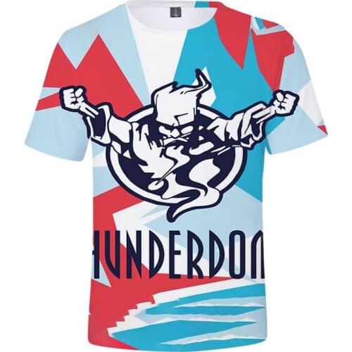 Creative Hardcore Cool Thunderdome Hip Pop T-shirt O-neck 3D Summer Casual Music Festival Fashion Arrival Adult/kid Short Sleeve