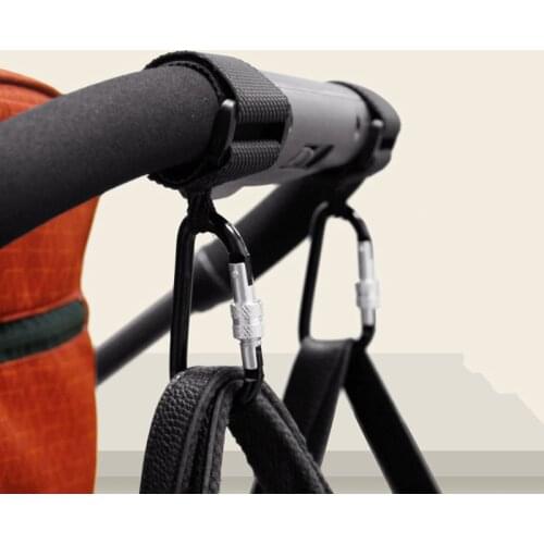 Multi Purpose Baby Stroller Hook Shopping Hook Metal Accessories Pram Hooks Hanger Baby Stroller Car Carriage Buggy Storage Bag