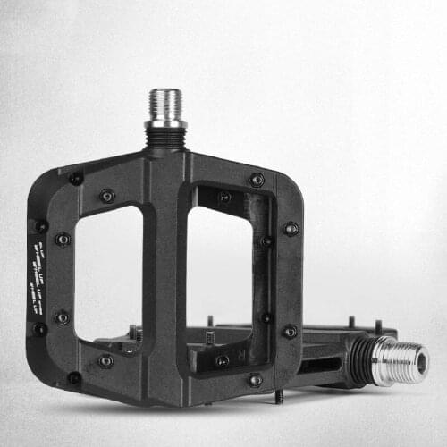 Nylon Bike Pedals Lightweight Universal 9/16 Inch Non-Slip Sealed 3 Bearings Cycling Pedals for MTB BMX Road Bicycle Fixed Gear