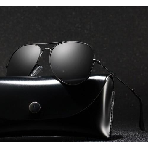 With Case Polarized Sunglasses Women Retro Glasses Women Vintage Polaroid Sun Glasses for Men Oculos De Grau Femininos Fashion