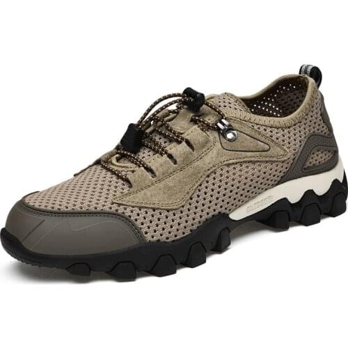 Mesh Outdoor Men Sneakers Climbing Shoes Trekking Hiking Shoes Breathable Elastic Dry Upstream Socks Shoes Quick-dry Water Shoes