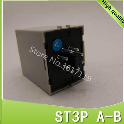 ST3PA-B AC220V AC110V AC380V AC36V DC24V DC12V Time relay timing relay timing power-on delay ST3P JSZ3 A-B
