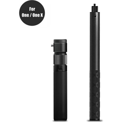 Bullet time shooting aluminum alloy extension monopod + Self-timer tripod For Insta360 ONE X insta 360 one Camera