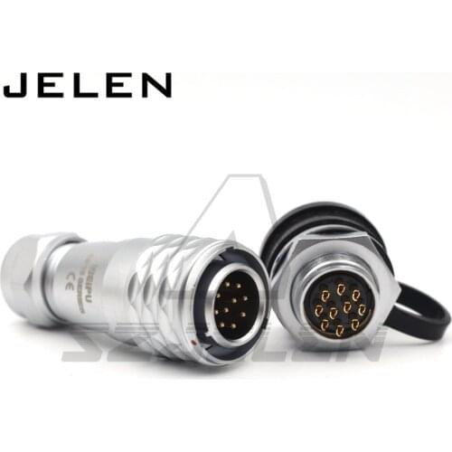 WEIPU SF16 series 10pin waterproof connector plugs and sockets, IP67,16mm Panel mount Flange aviation plug and socket connector