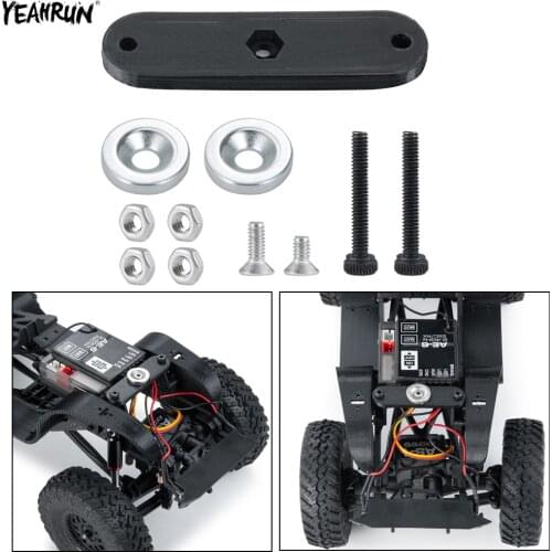 YEAHRUN Invisible RC Car Body Shell Column Post Holder Mount Set For 1/24 Axial SCX24 AXI00002 RC Crawler Car Upgrade Parts