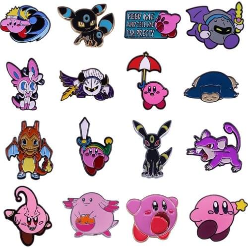 Funny Alloy Anime Movies Enamel Pins Collect Men Women Fashion Jewelry Gifts Metal Cartoon Brooch Backpack Collar Lapel Badges