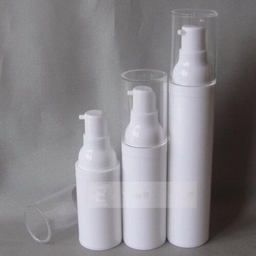 15ml 30ml 50ml Airless Lotion Cream Pump Plastic Container,Travel Cosmetic Skin Care Cosmetic Bottle F20172331