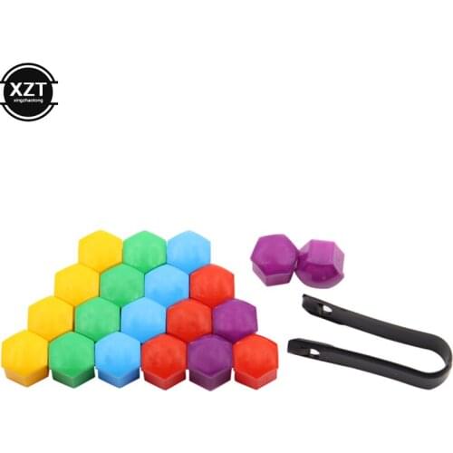 20pcs/set 17mm Wheel Nut Bolt Head Cover Cap Head Cover Cap Wheel Nut Bolt Head Cover Cap Tire Wheel Screw Bolts