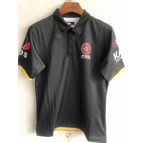 2021 All Stars Indigenous Performance PoloS Rugby Jersey Sport Shirt Size S-5XL