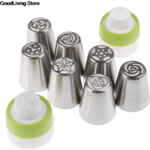8 PCS cake Confectionery equipment Pastry and bakery accessories cupcake cake tools Pastry nozzles All for confectioner Kitchen