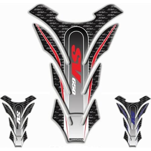 For SUZUKI SV650 SV 650 sv650 Logo Reflective 3D Motorcycle Sticker Moto Gas Fuel Tank Protector Pad Cover Decoration Decals
