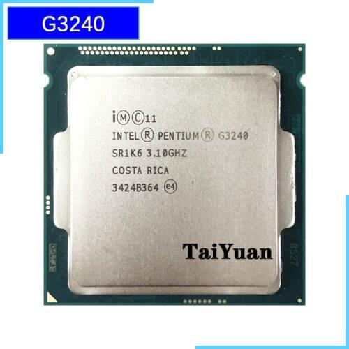 Intel Pentium G3240 3.1 GHz Dual-Core CPU Processor 3M 53W LGA 1150