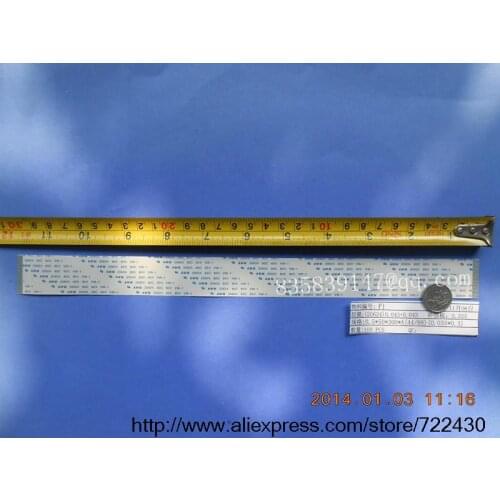 FFC cable 0.5pitch-50pin-300mm-A same direction flexible flat cable ROHS customization is available