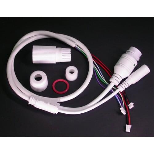 LAN Cable for CCTV IP Camera Board Module (RJ45 / DC) Standard Type Without 4/5/7/8 Wires , 1x Status LED